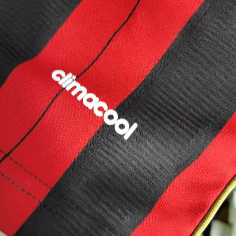 Camiseta AC Milan Manga Larga Local Retro 2013/14 Versión Fan