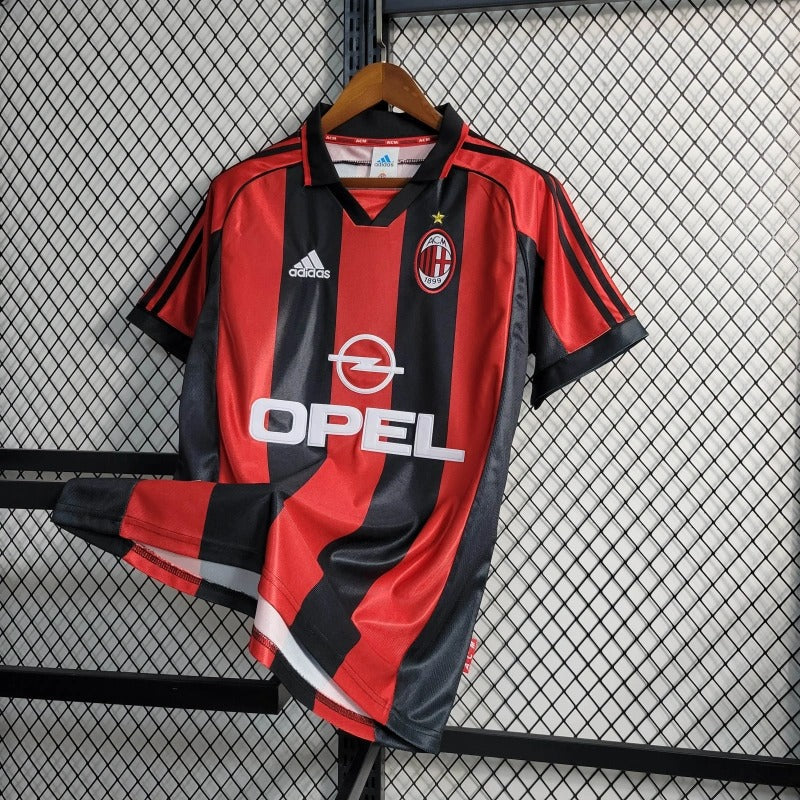 Camiseta AC Milan Local Retro 1998/99 Versión Fan